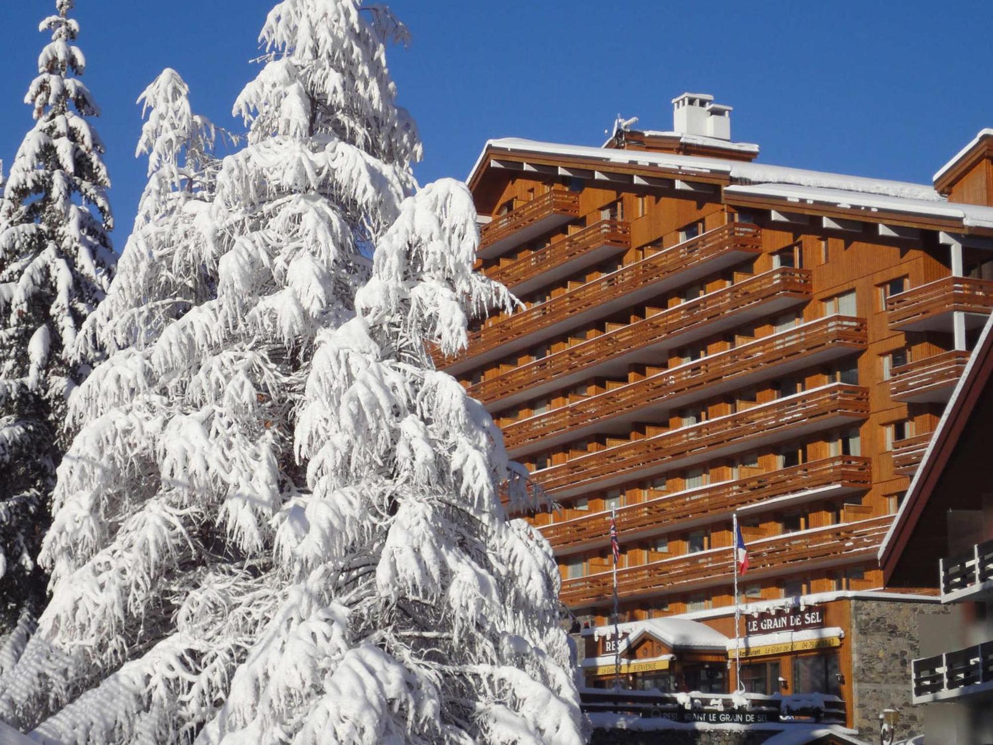 Appartement Ensoleille Avec Tv, Proche Pistes Et Commerces, Residence Plein Soleil, Les Allues - Fr-1-182-18 Μεριμπέλ Εξωτερικό φωτογραφία